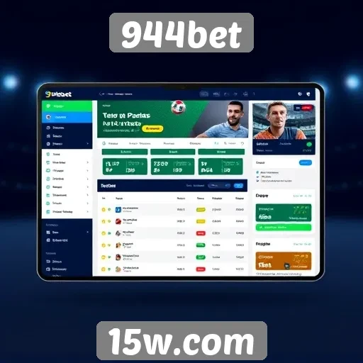 Revisão da interface do usuário do 944bet